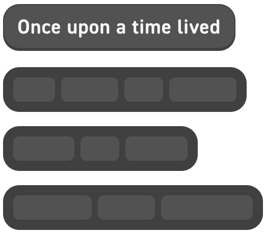 Easy to focus. Line by line.